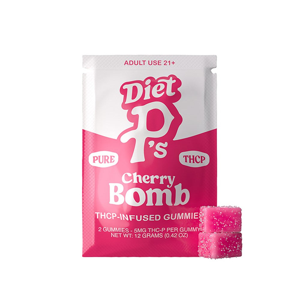 PERFECTLY PURE P'S THCP 2CTS GUMMIES - CHERRY BOMB