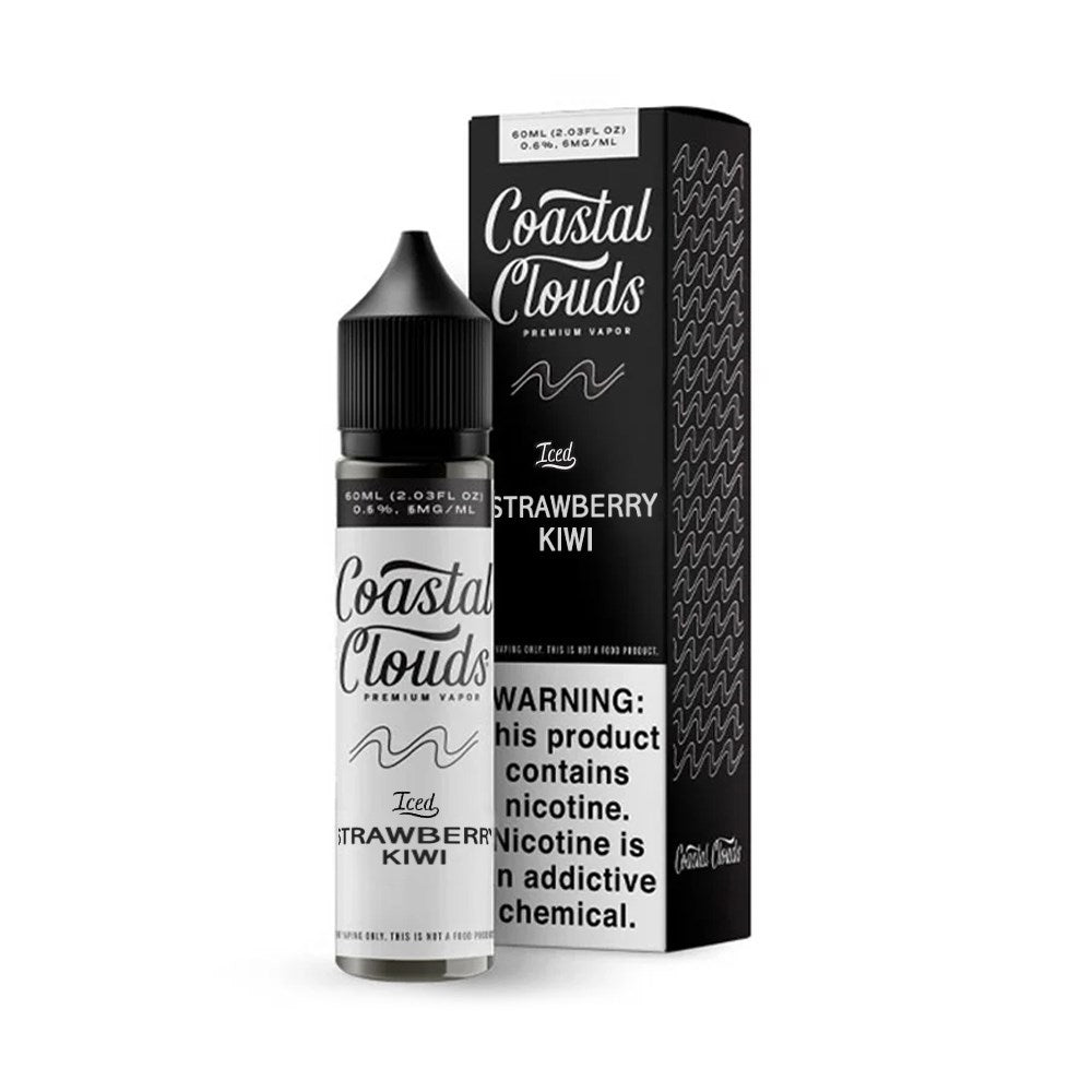 COASTAL CLOUDS 60ML JUICE 6MG (TFN) - ICED STRAW KIWI