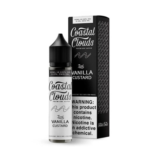 COASTAL CLOUDS 60ML JUICE 3MG (TFN) - VANILLA CUSTARD