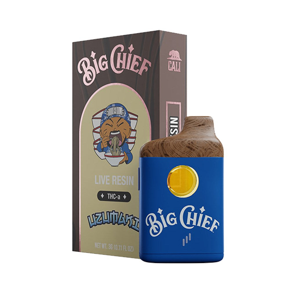 BIG CHIEF THCA 3G DISPOSABLE HYBRID - UZUMAKI