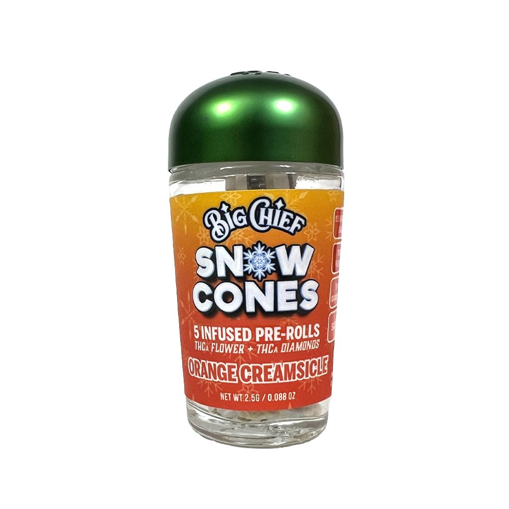 BIG CHIEF THCA 0.5G CONES - ORANGE CREAMSICLE
