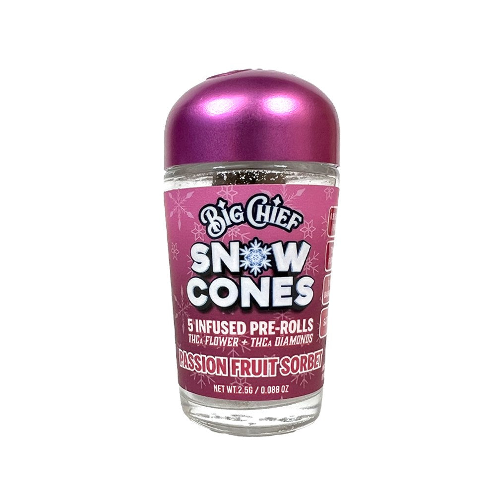 BIG CHIEF THCA 0.5G CONES - PASSION SORBET