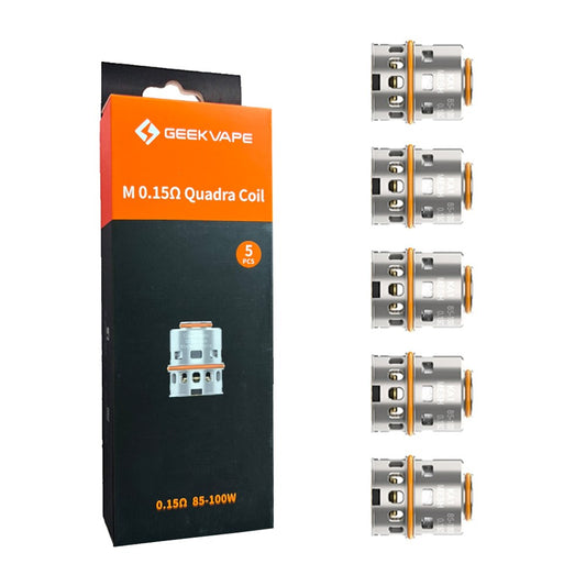 GEEKVAPE M SERIES 0.15 REPLACEMENT COIL - 5-Pack