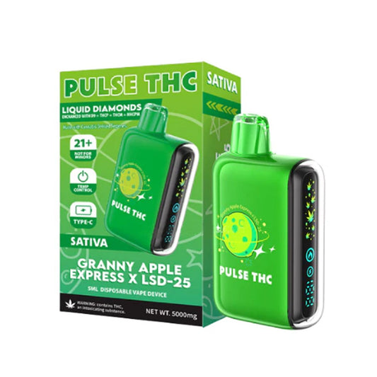 PULSE THCA BLEND 5ML DISPOSABLE HYBRID - GRANNY APPLE EXPRESS
