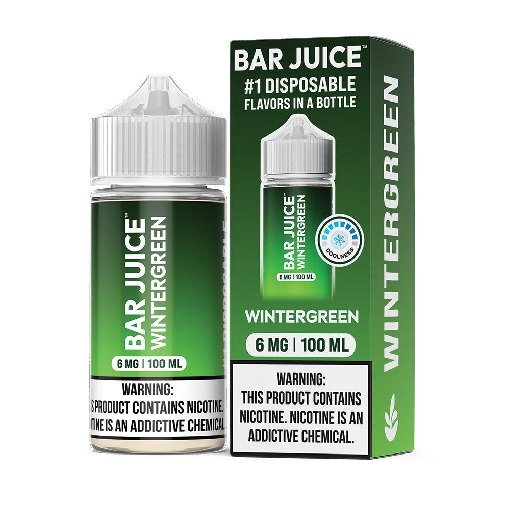 BAR 100ML JUICE 6MG - WINTERGREEN