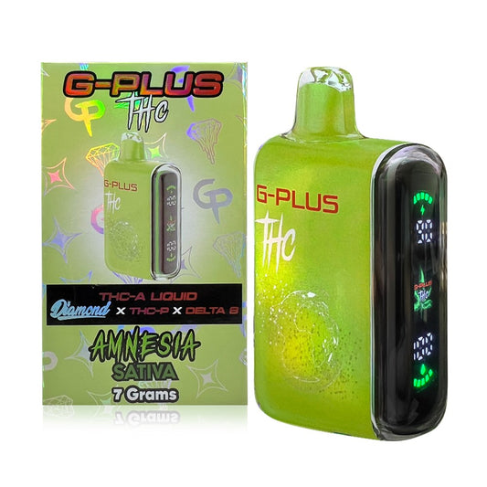 G PLUS BLEND 7G DISPOSABLE SATIVA - AMNESIA