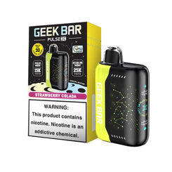 GEEK BAR PULSE X 5% NIC 25000 PUFFS DISPOSABLE - STRAW COLADA