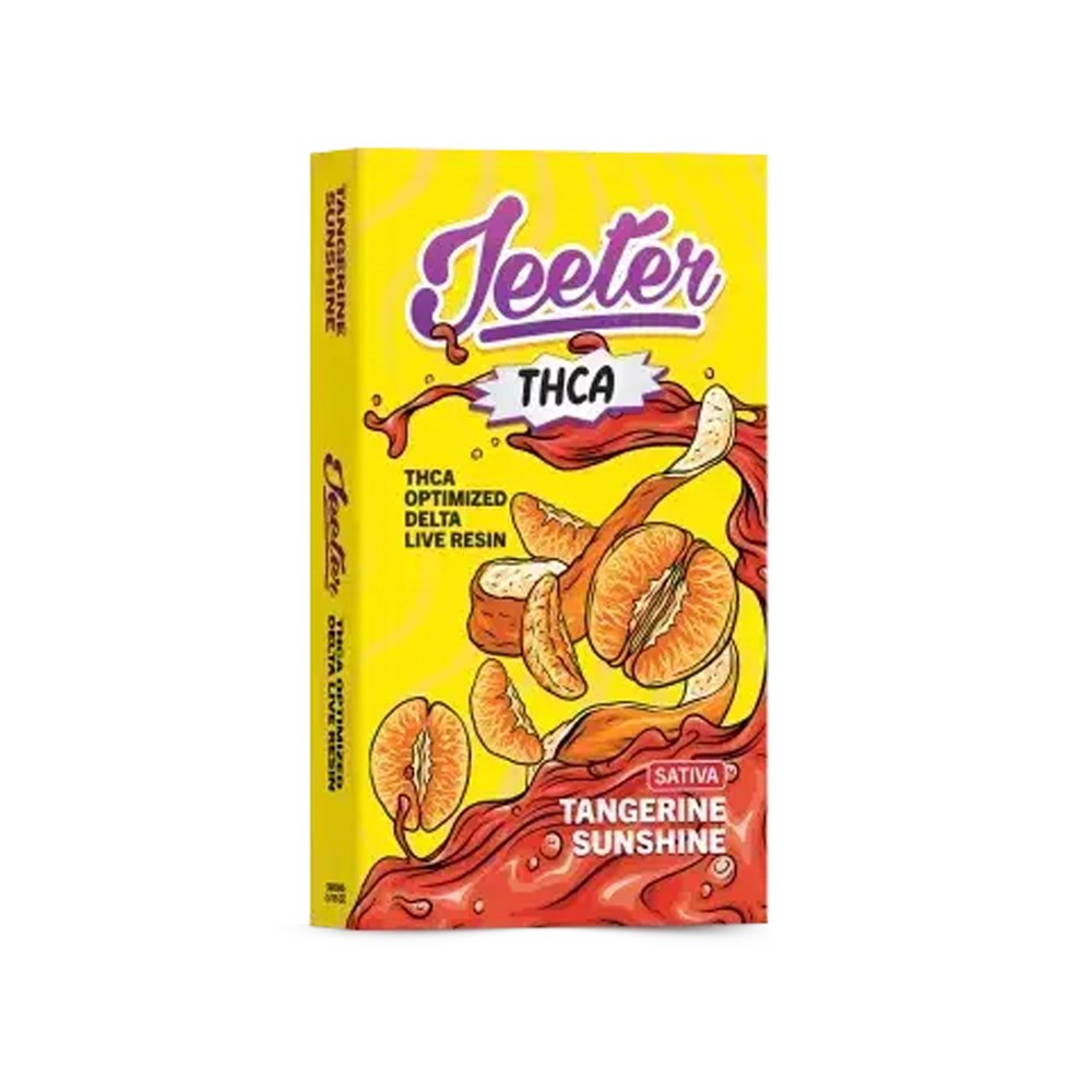 JEETER THCA DISPOSABLE SATIVA - TANGERINE SUNSHINE