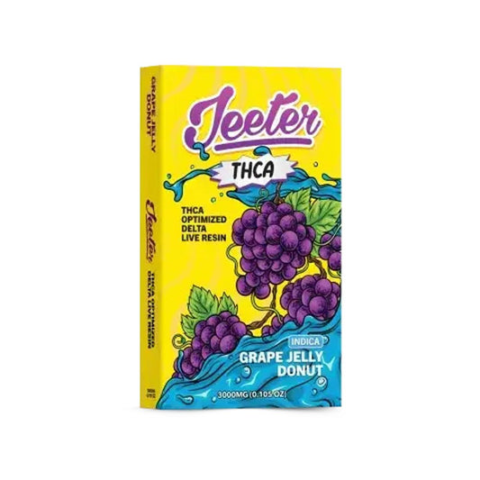 JEETER THCA DISPOSABLE INDICA - GRAPE JELLY DONUT