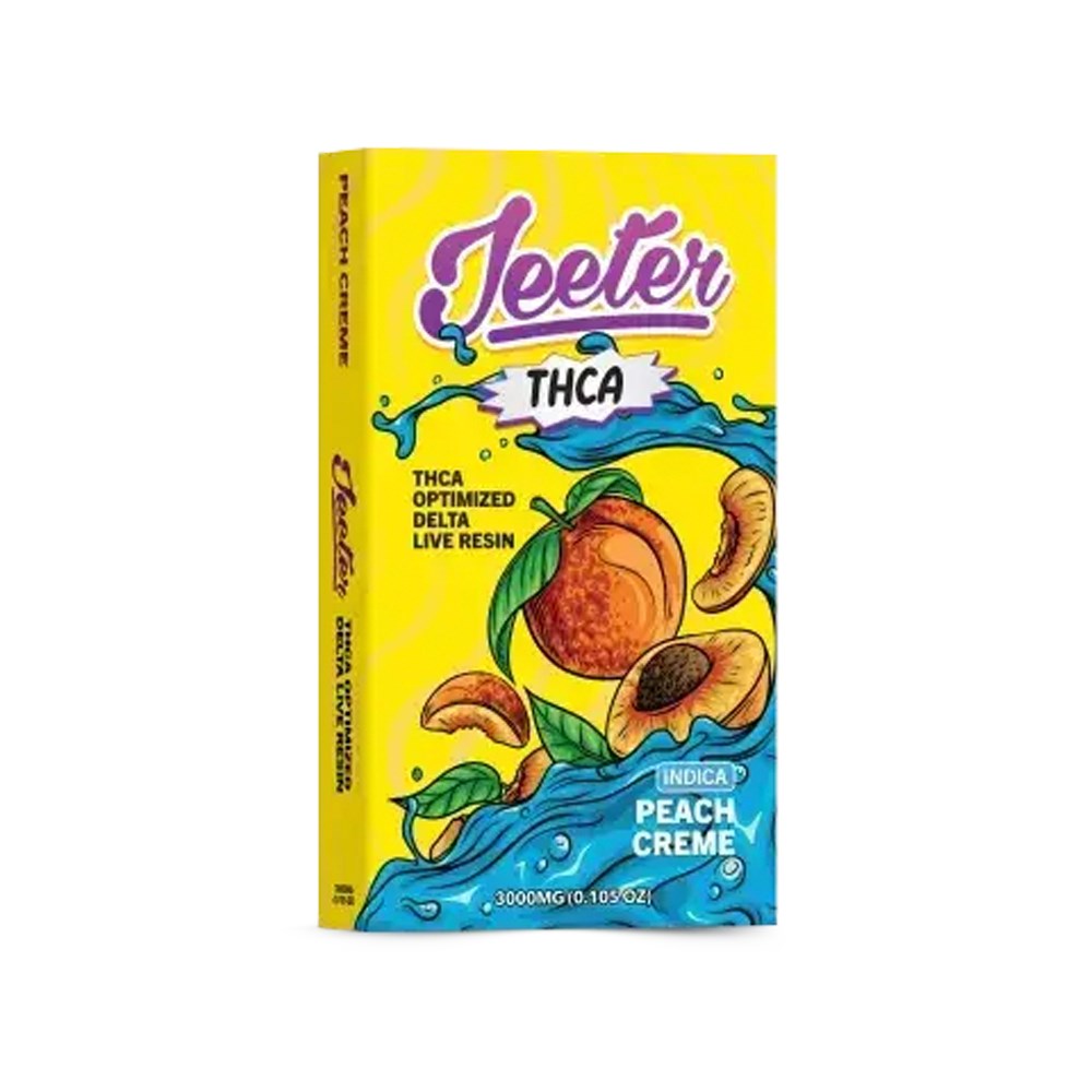 JEETER THCA DISPOSABLE INDICA - PEACH CREME