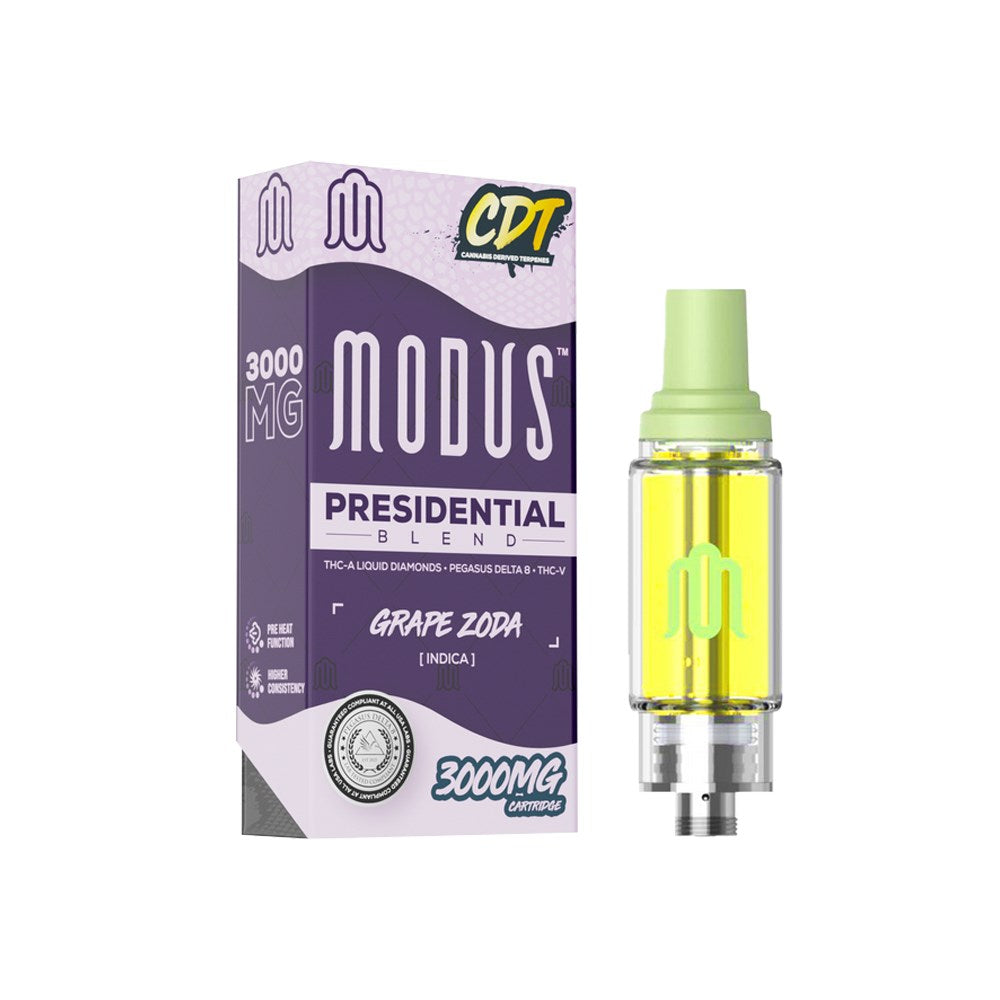 MODUS PRESIDENTIAL BLEND 3G CARTRIDGE - GRAPE ZODA