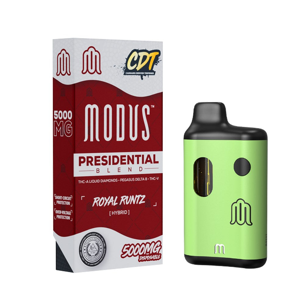 MODUS PRESIDENTIAL BLEND 5G DISPOSABLE HYBRID - ROYAL RUNTZ