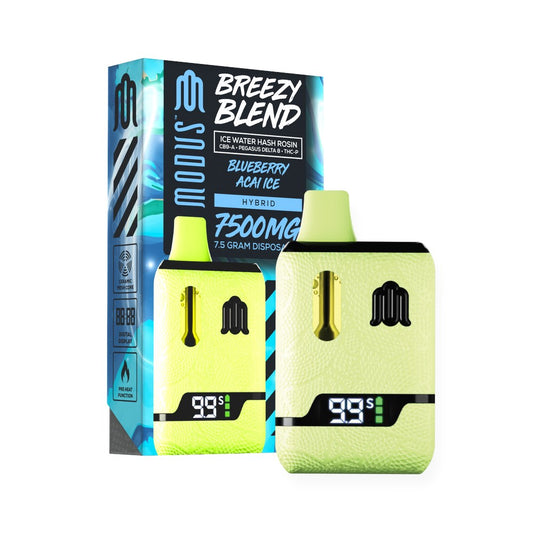 MODUS BREEZY BLEND 7.5G DISPOSABLE HYBRID - BLUEBERRY ACAI ICE