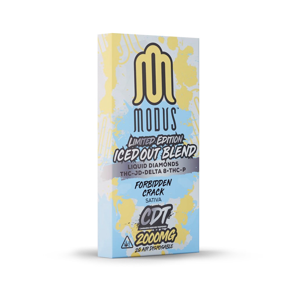 MODUS ICED OUT BLEND 2G DISPOSABLE SATIVA - FORBIDDEN CRACK
