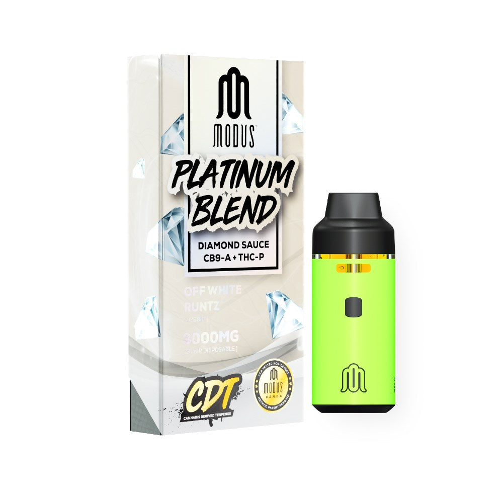 MODUS PLATINUM 3G DISPOSABLE HYBRID - OFF WHITE RUNTZ