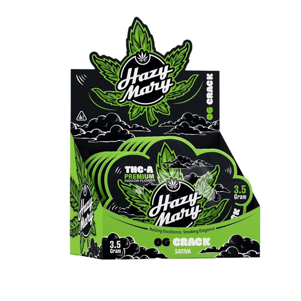 HAZY MARY THCA 3.5G FLOWER SATIVA - OG CRACK