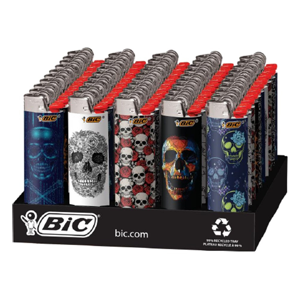 BIC DISPOSABLE LIGHTER - SKULL