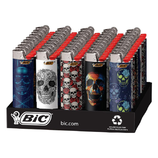BIC DISPOSABLE LIGHTER - SKULL