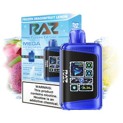 RAZ 5% 25000PUFF DISPOSABLE- FROZEN DRAGONFRUIT LEMON