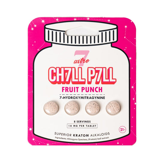 ASTRO EIGHT 7HYDROXY 18MG CHILL PILL - FRUIT PUNCH
