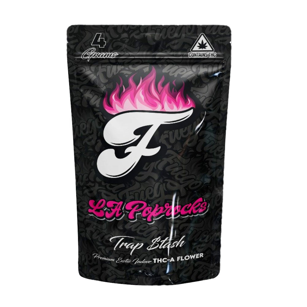 FUEGO TRAP STASH THCA 4G 10CT FLOWERS - LA POP ROCKS