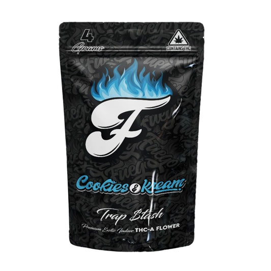 FUEGO TRAP STASH THCA 4G 10CT FLOWERS - COOKIES & KREAM