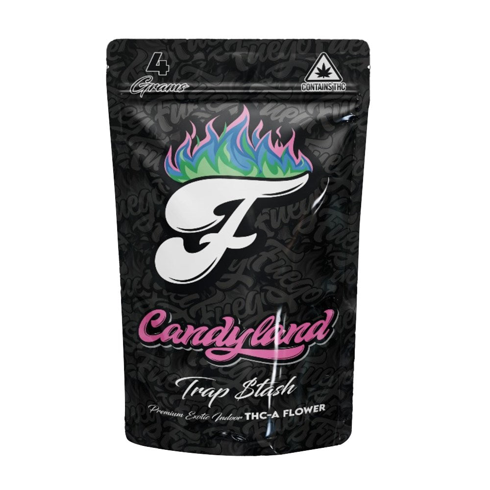 FUEGO TRAP STASH THCA 4G 10CT FLOWERS - CANDY LAND