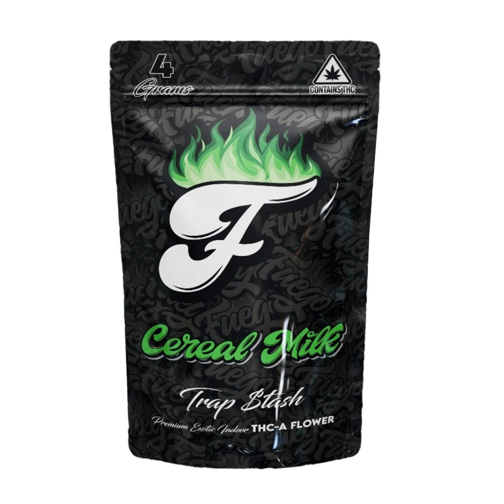 FUEGO TRAP STASH THCA 4G 10CT FLOWERS - CEREAL MILK