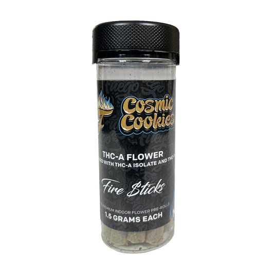 FUEGO FIRE STICK THCA/THCP 1.5G 15CT PRE ROLLS - COSMIC COOKIES