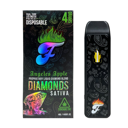 FUEGO DIAMOND BLEND 4G DISPOSABLE SATIVA - ANGELES APPLES
