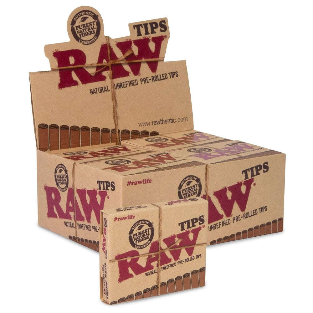 RAW 949 UNBLEACHED PRE ROLLED TIPS