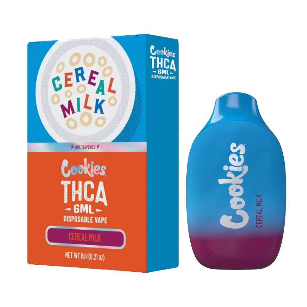 COOKIES THCA 6G DISPOSABLE - CEREAL MILK