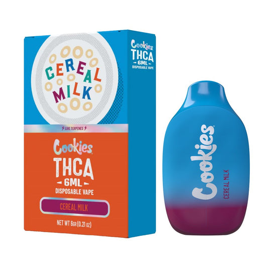 COOKIES THCA 6G DISPOSABLE - CEREAL MILK
