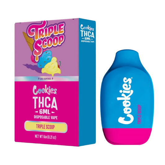 COOKIES THCA 6G DISPOSABLE - TRIPLE SCOOP
