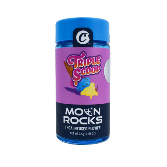 COOKIES THCA 3.5G MOON ROCK FLOWER JAR - TRIPLE SCOOP