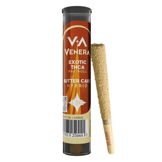 VENERA THCA 2G MOONROCK PRE ROLLS HYBRID - BUTTER CAKE