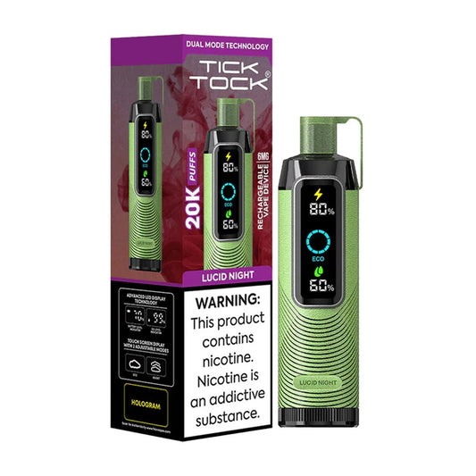 TICKTOCK 5% NIC 20K PUFFS DISPOSABLE - LUCID NIGHT