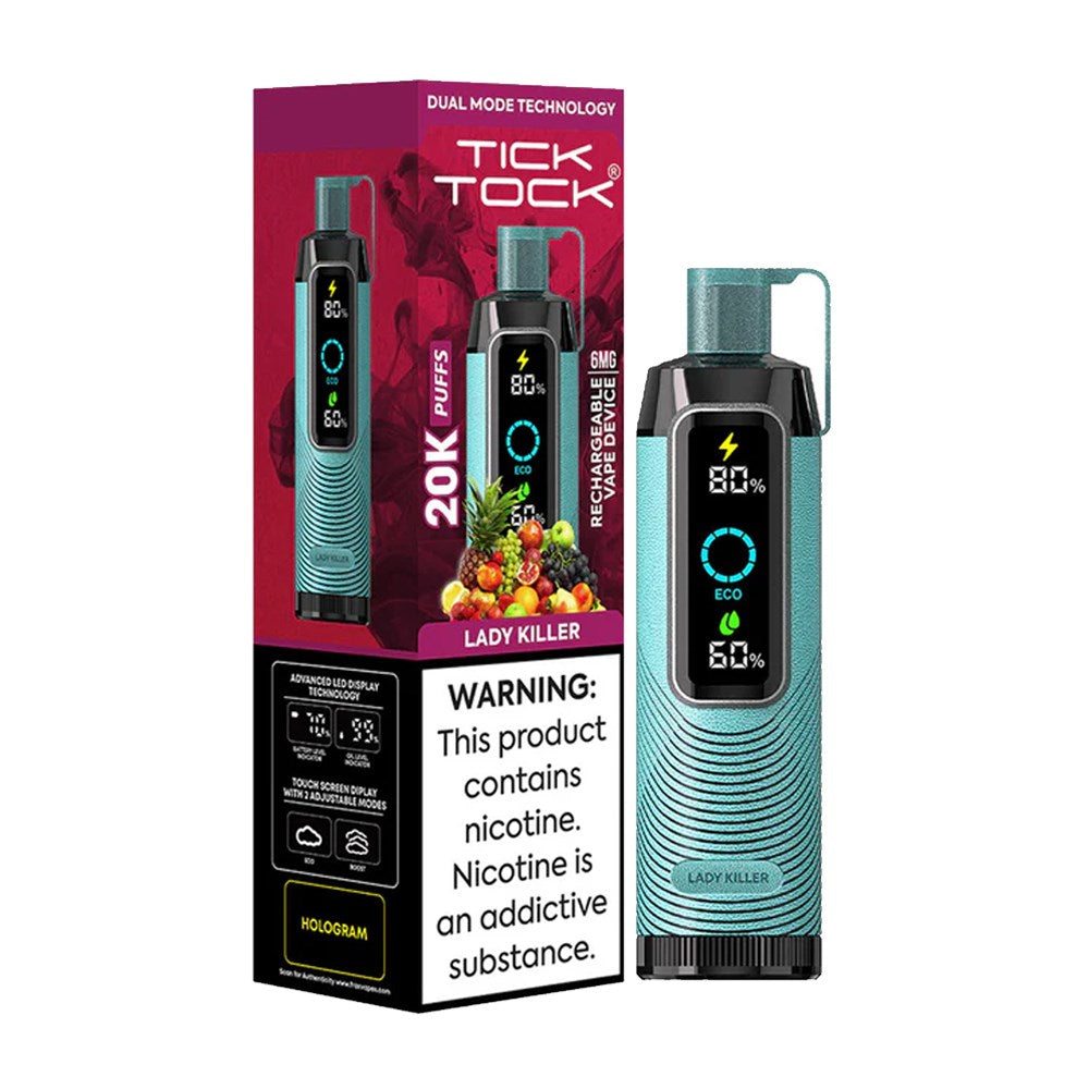 TICKTOCK 5% NIC 20K PUFFS DISPOSABLE - LOVE