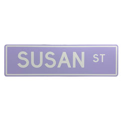 BLAZY SUSAN PINK PAPERS SIGN - STREET PINK