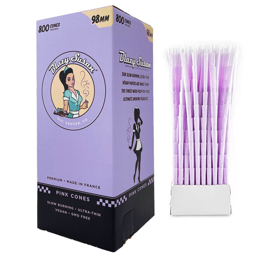 BLAZY SUSAN 98MM PURPLE CONES