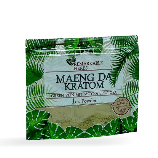 REMARKABLE HERBS GREEN VEIN POWDER 1Z - MAENG DA