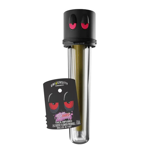 UNIVERSITY 2G EXOTIC THCA PREROLLS W/ GLASS FILTER - PINK ZABURST