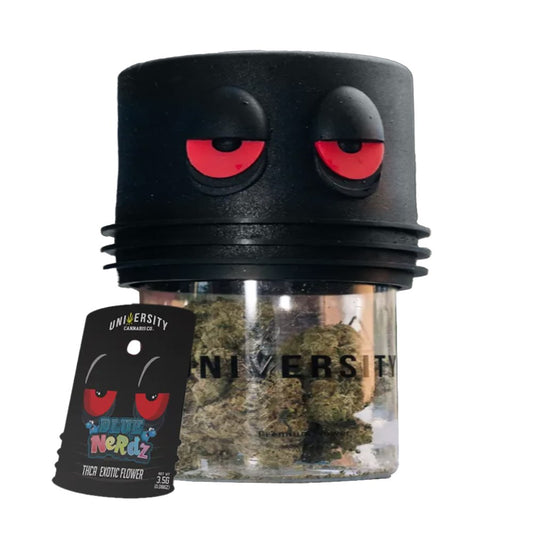 UNIVERSITY THCA 1OZ FLOWER HYBRID - BLUE NERDZ