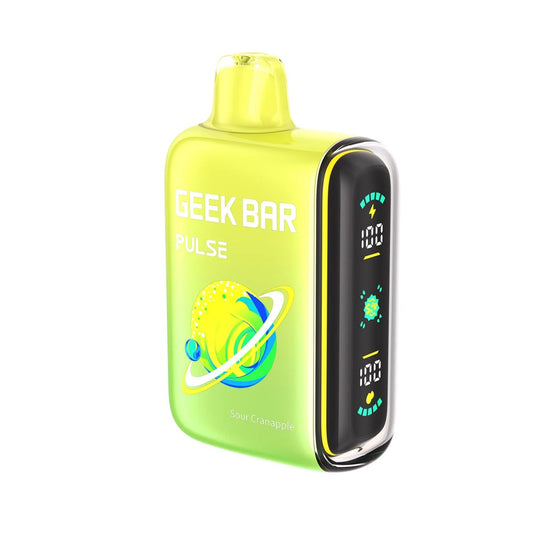 GEEK BAR PULSE 5% NIC 15000 PUFFS DISPOSABLE - SOUR CRANAPPLE