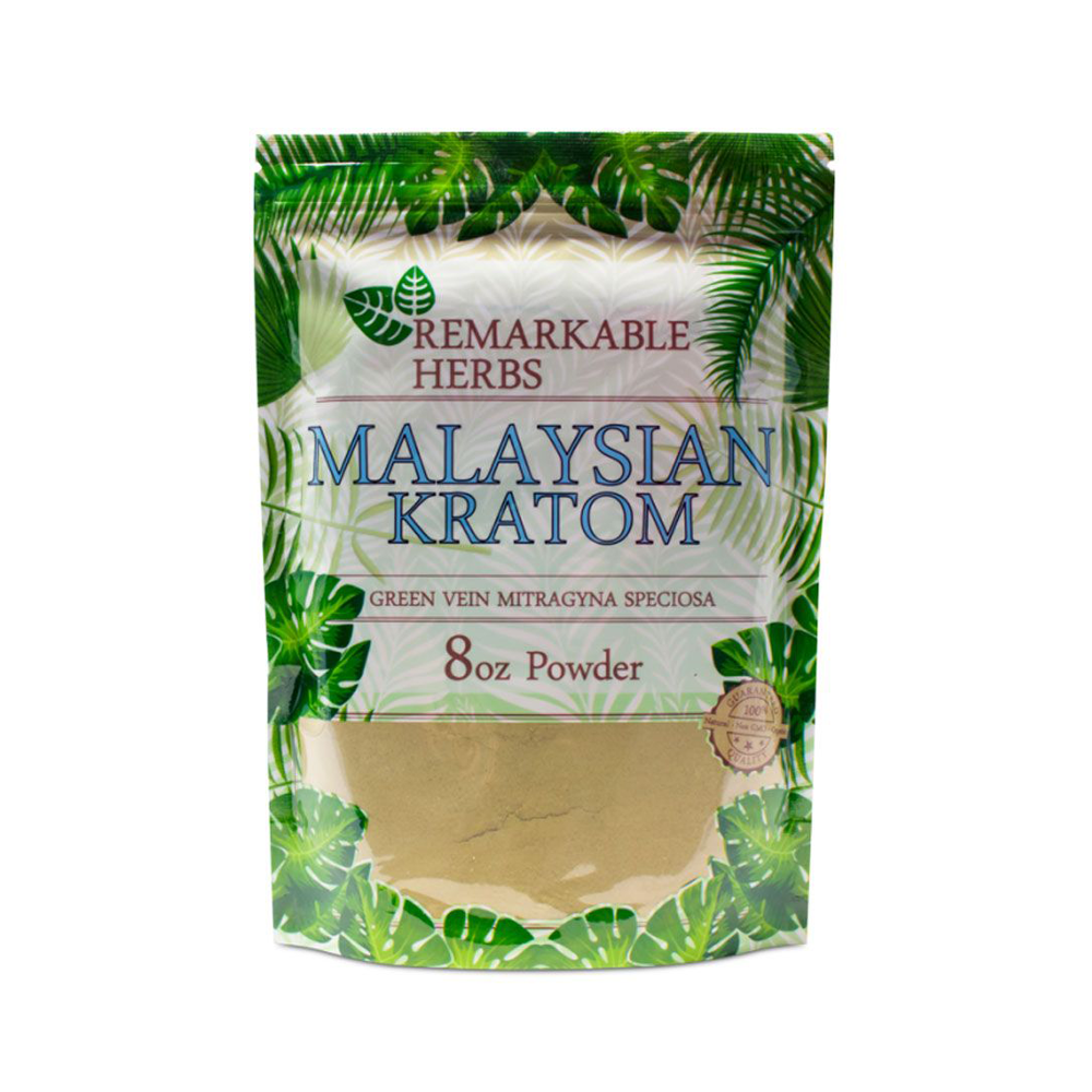 REMARKABLE HERBS GREEN VEIN POWDER 8Z - MALAYSIAN