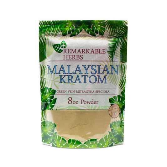 REMARKABLE HERBS GREEN VEIN POWDER 8Z - MALAYSIAN