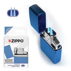 ZIPPO INSERT DOUBLE BLUE TORCH LIGHTER