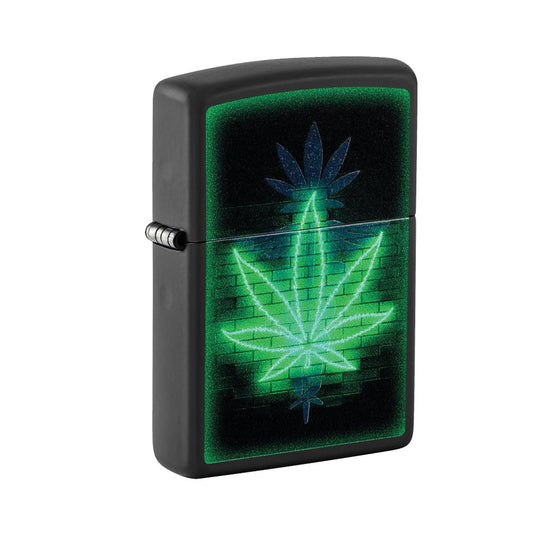 ZIPPO 218 GLOWING LEAF LIGHTER