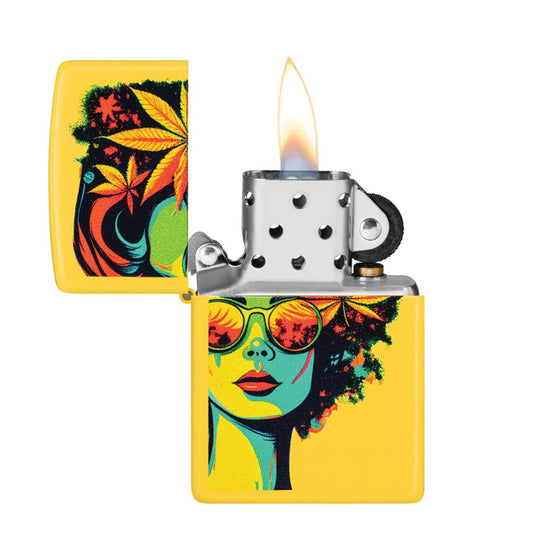 ZIPPO 46019 CANNABIS WOMAN LIGHTER