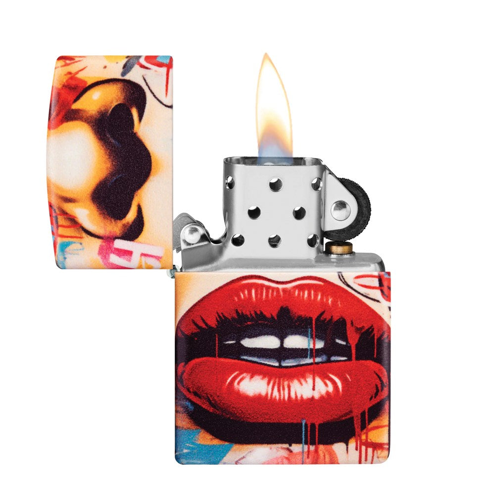 ZIPPO 49352 STREET ART FACE LIGHTER